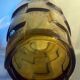 Vase from the 30s/40s with tiered smoked glass, beautiful strusturation and light catchment