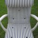 Mid-Century Riviera Chairs and Folding Table by French Maker Triconfort
