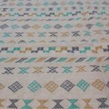 Berber wool carpet 148x197cm