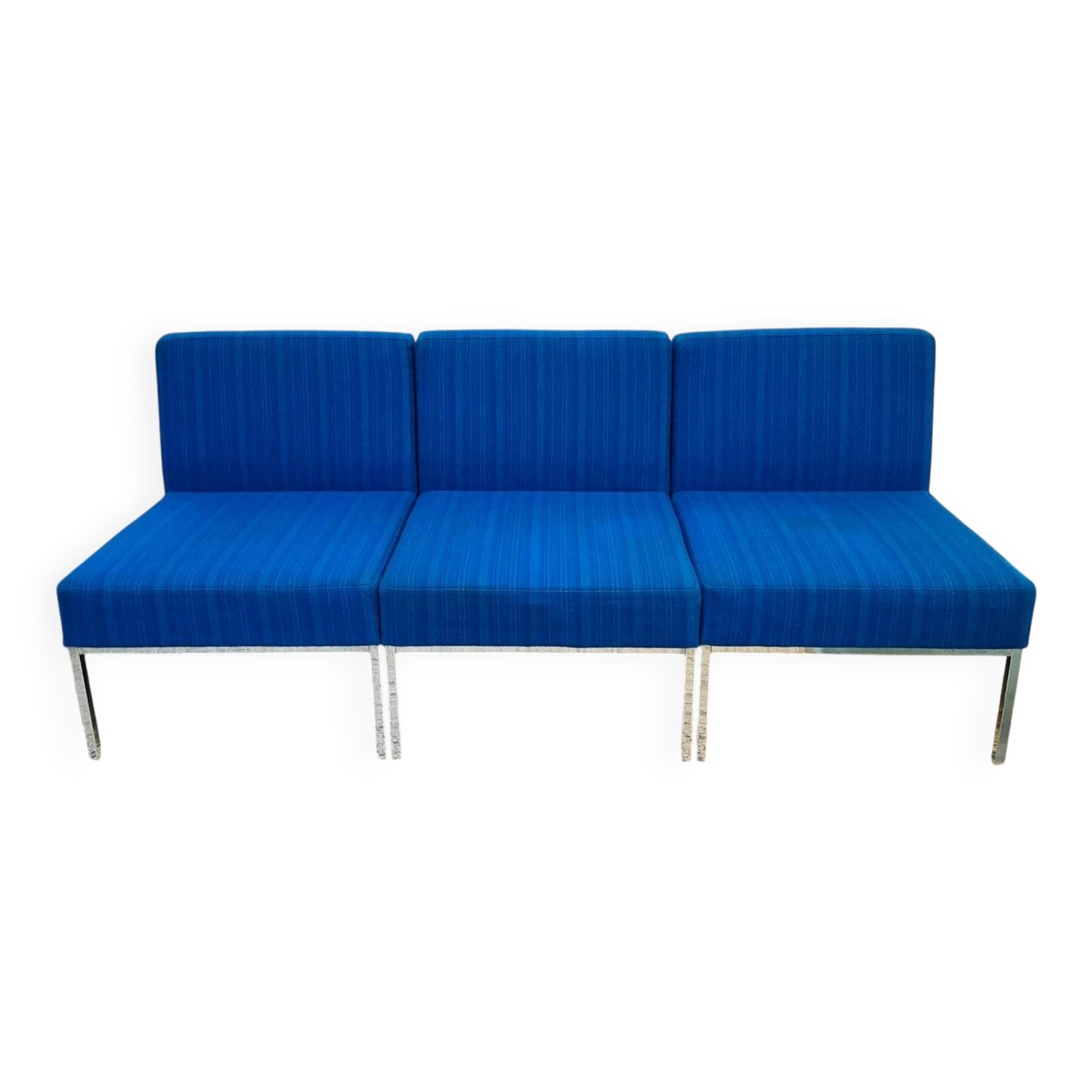 Modular mid-century armchairs, 1970s, set of 3