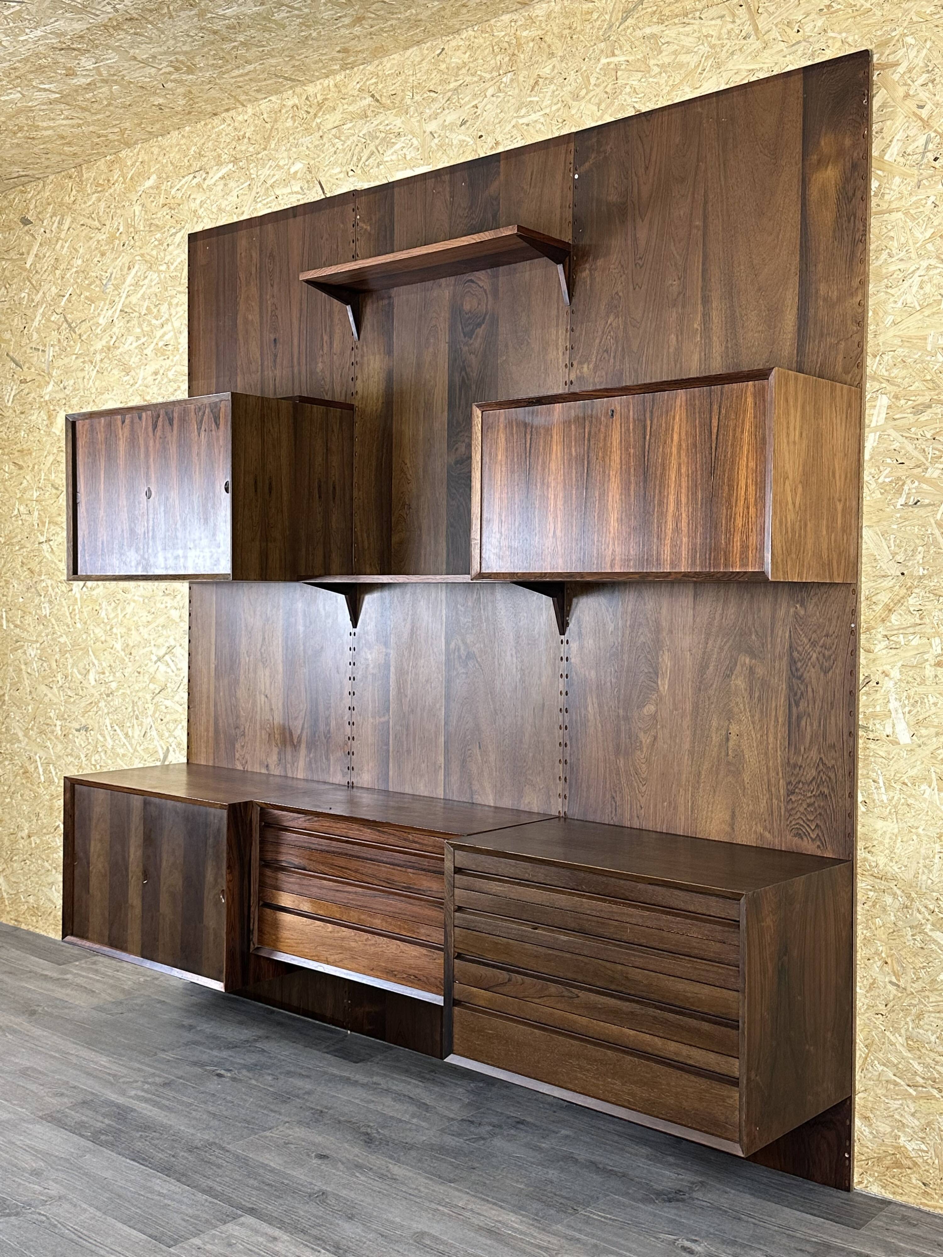 1960s 1970s Rio Rosewood Shelving System by Poul Cadovius for Cado Denmark