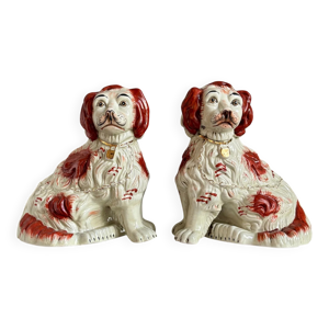 Paire de chiens Cavalier