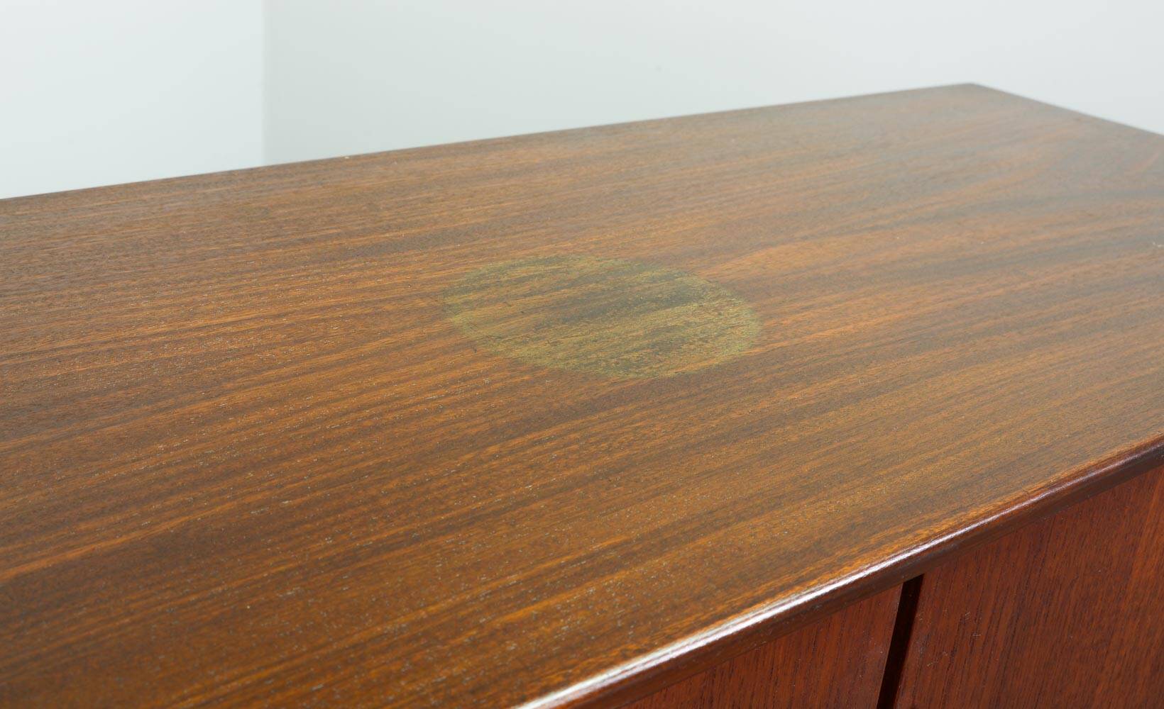 Louis van Teeffelen Vintage Design Teak Wooden High Sideboard for Webe 60s