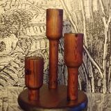 Temde Leuchten lamp in blackened pine