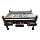 Solid wood coffee table with drawers and glass top – unique piece