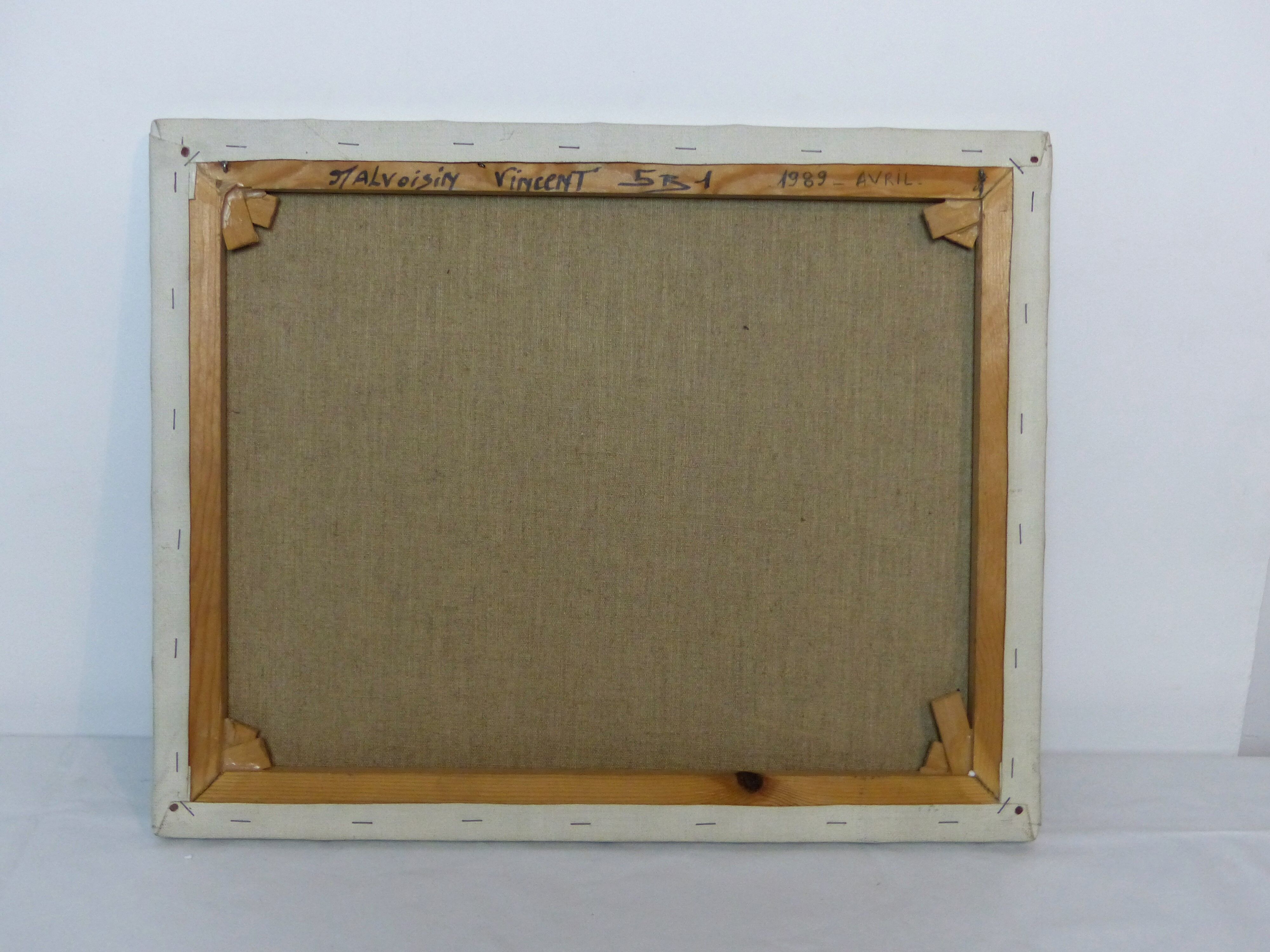 Painting by Vincent Malvoisin