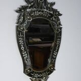 Miroir Vénitien en Verre Eglomisé – 1950