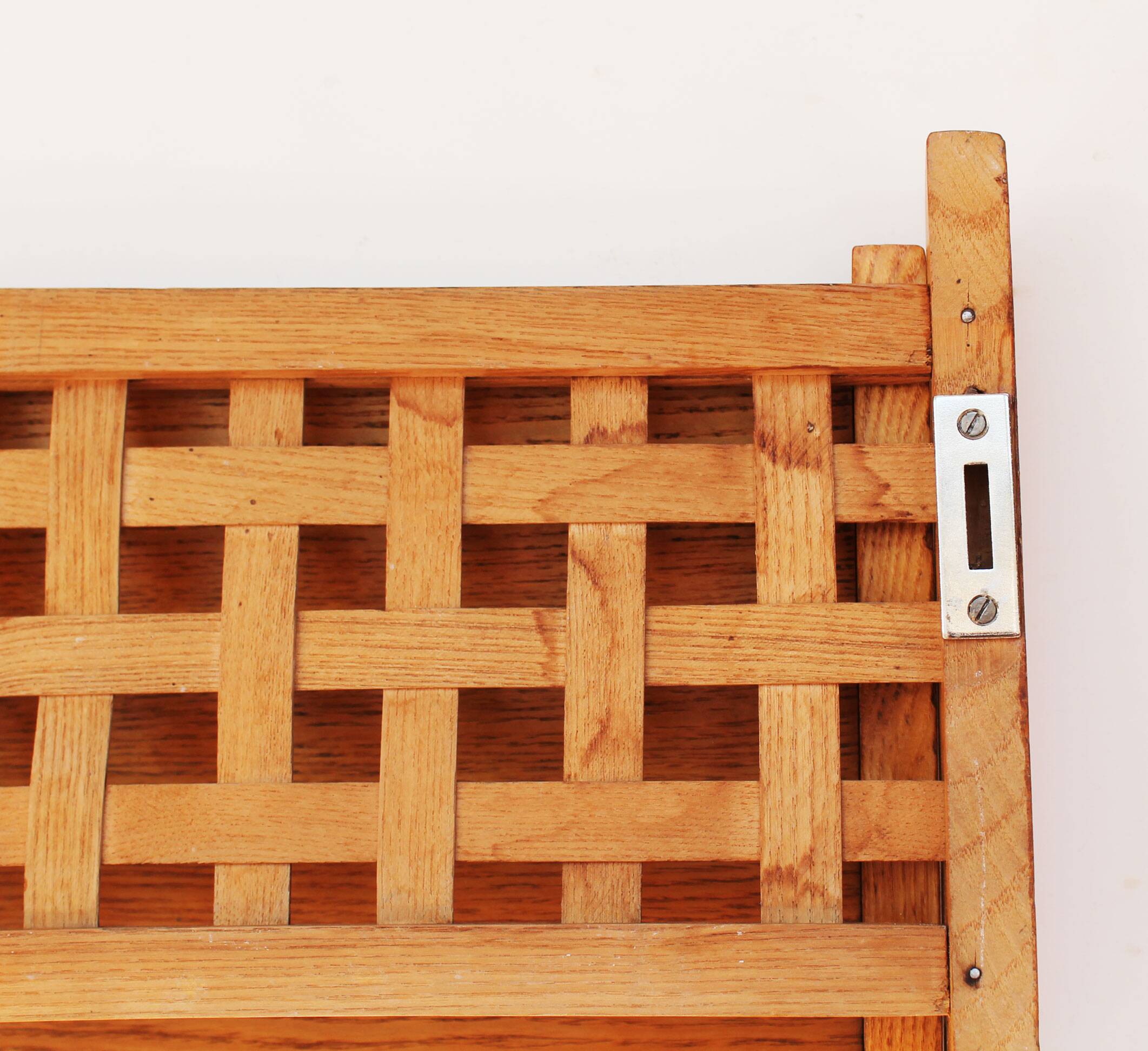 1960's Wooden Wall Shelf