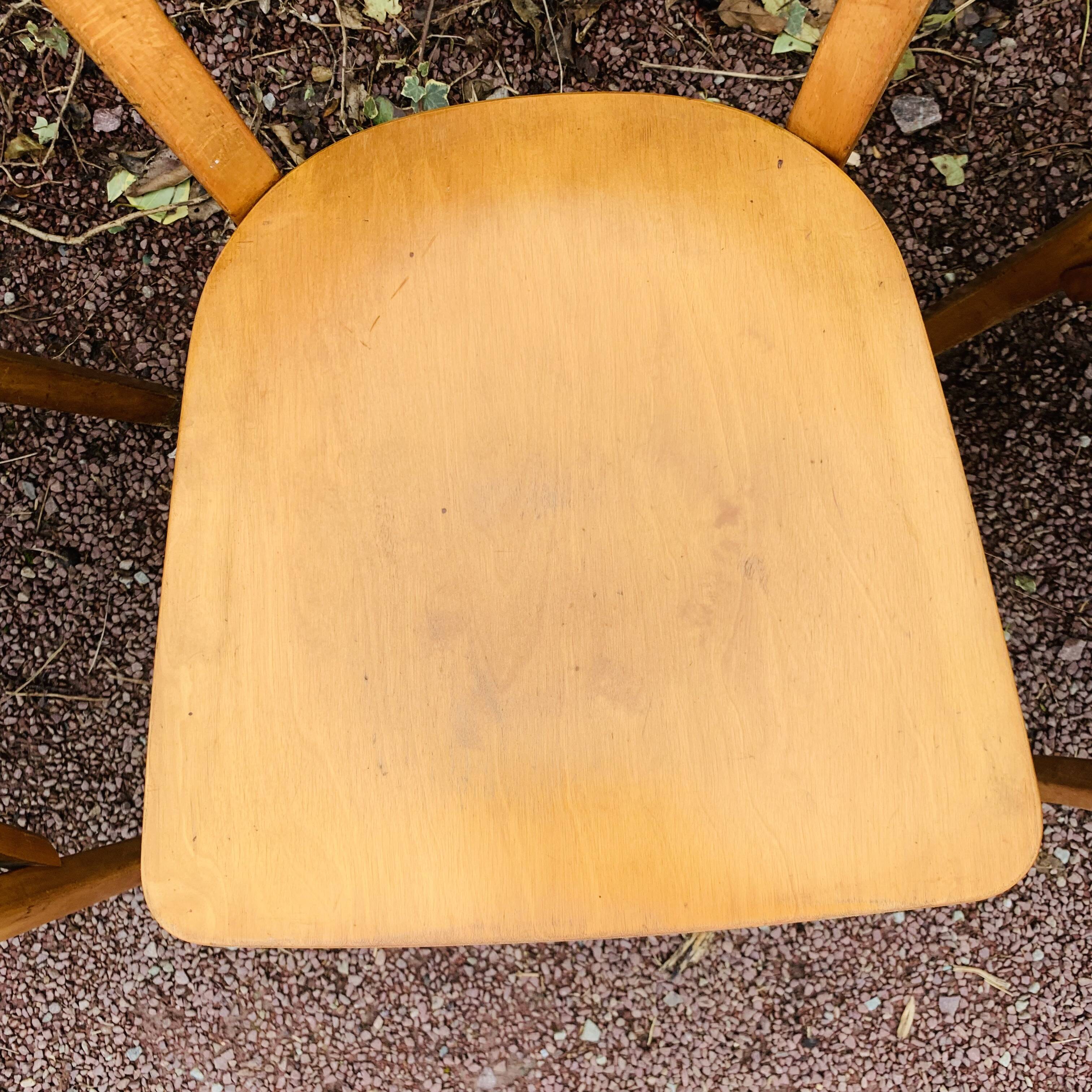 Set of 6 60s bistro chairs