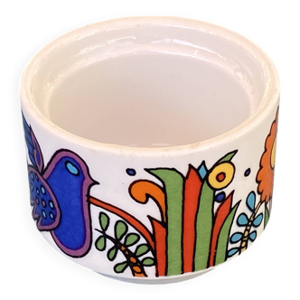 Coquetier porcelaine Villeroy & Boch modèle Acapulco