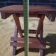 Foldable stool/plant holder