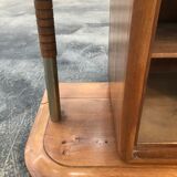 Console Art Deco walnut