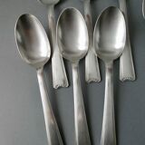 Set of silver metal cutlery Ercuis model Cambodia