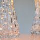 Lampes de table en cristal Carl Fagerlund. Orrefors, Suède.