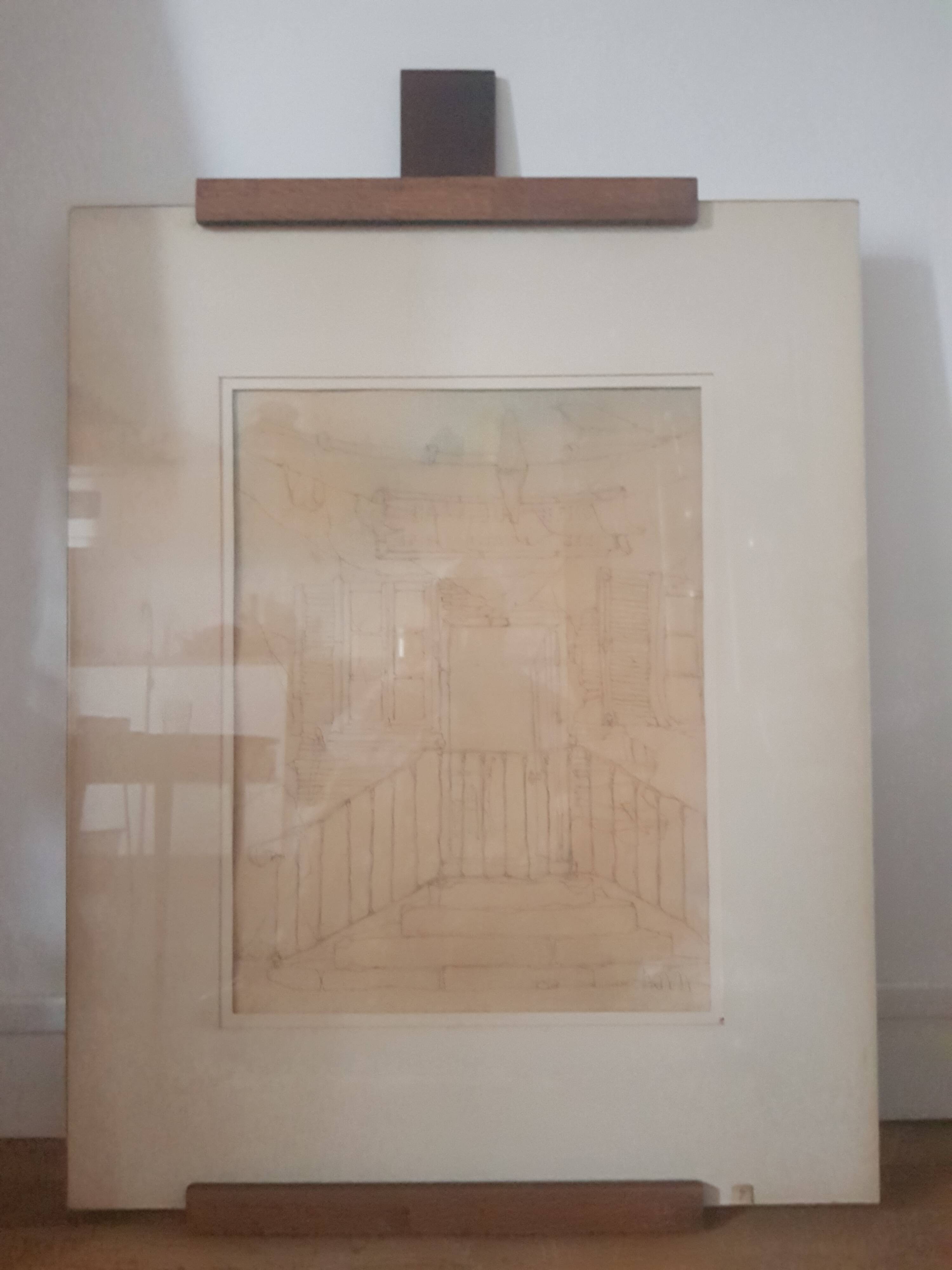 Vintage painting signed Hayn