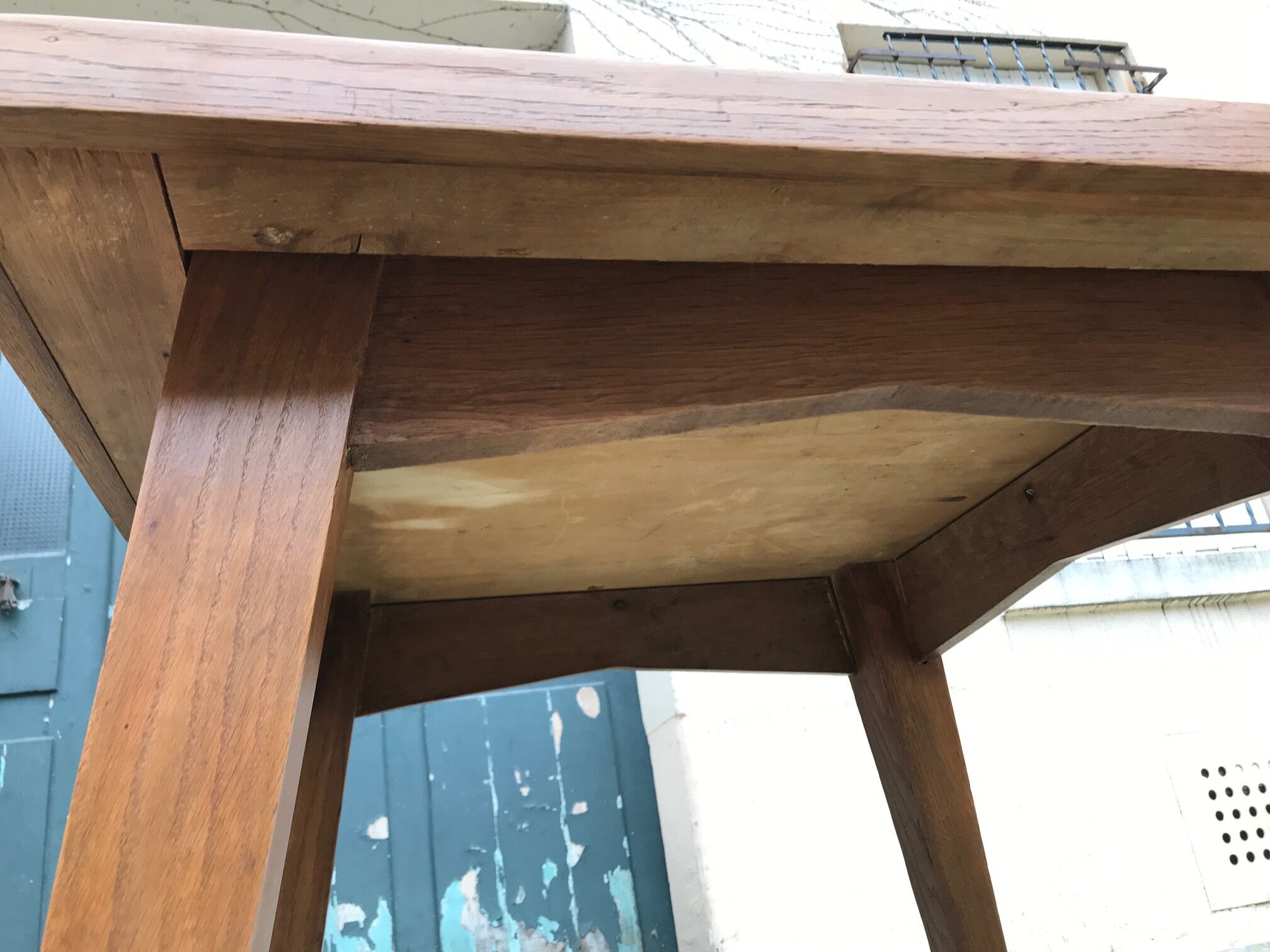 Table 1950 - oak and formica