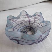 Very original glass catchall.