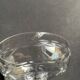 6 verres à champagne ou à cerises - Art nouveau