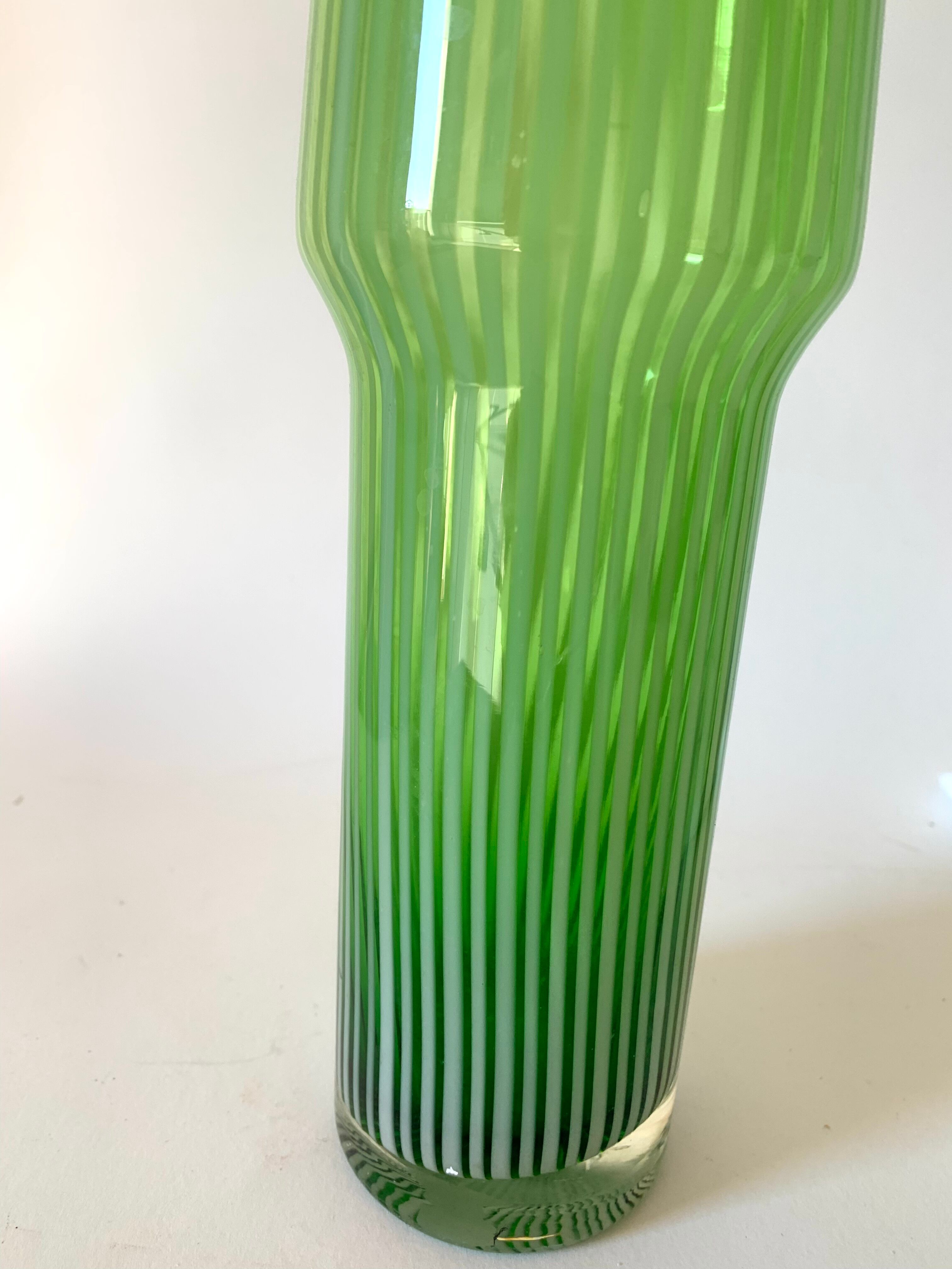 Green Murano Vase