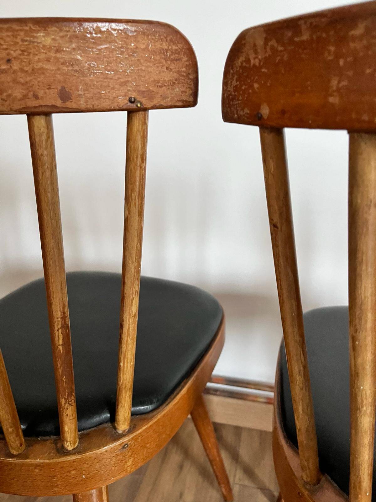 Set of 4 BAUMANN model 740 chairs