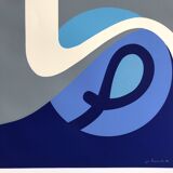 James PICHETTE, Untitled, 1984. Original screenprint signed in pencil