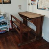 Bureau ecolier en bois