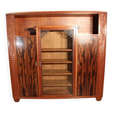 Art Deco bookcase designed by Gauthier Poinsignon