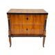 Biedermeier Chest of Drawers in Ebonized & Gilded Cherry Wood, Franconia, 1820s