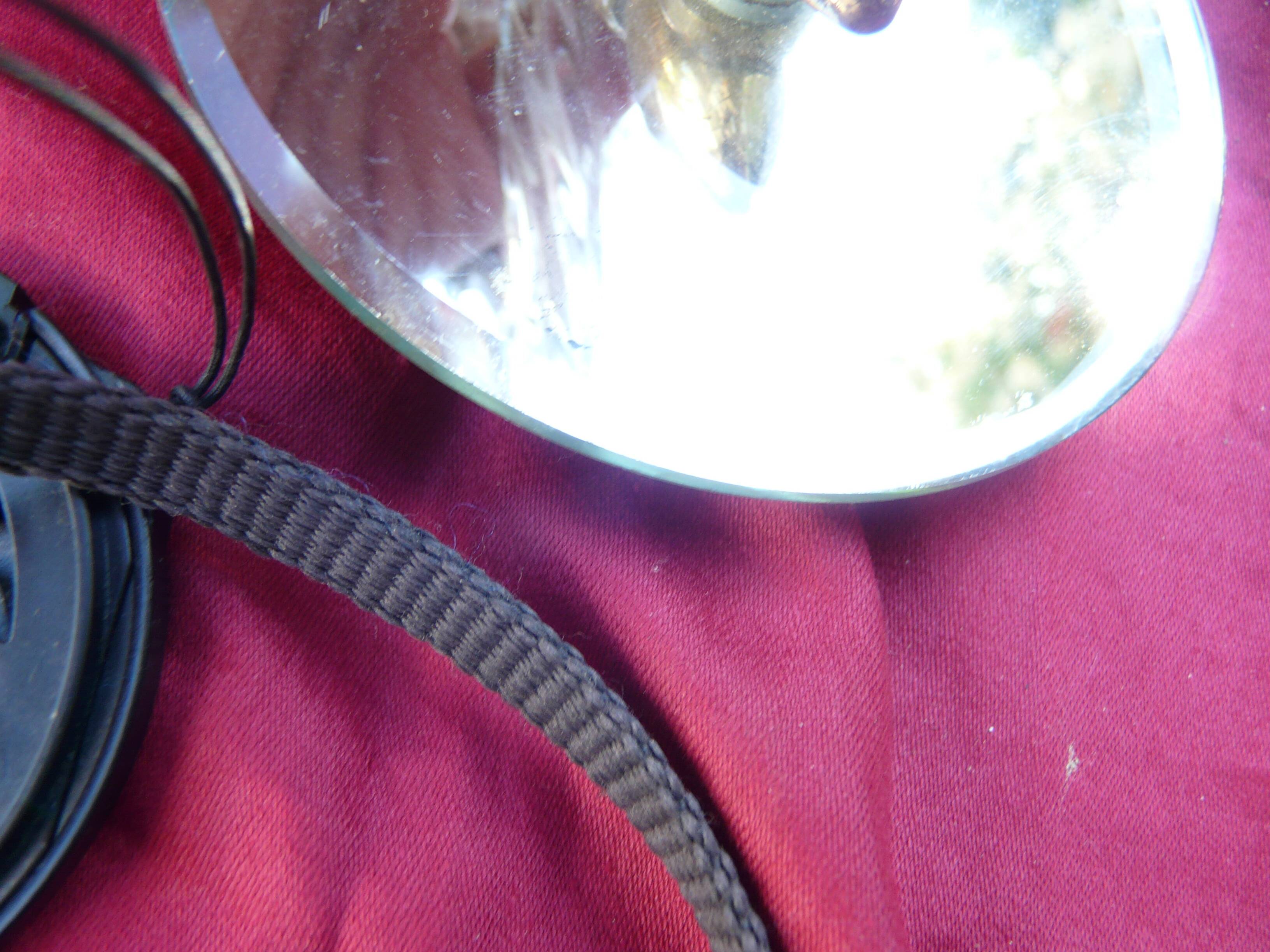 Pair of cup mirror sconces, Murano, vintage, 1940s