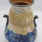 Large enamelled stoneware vase from Bouffioulx by Maurice Pitot, 1930s