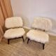 Pair of modern classic Swedish chairs "Teve", Pierre Frey fabric, Alf Svensson