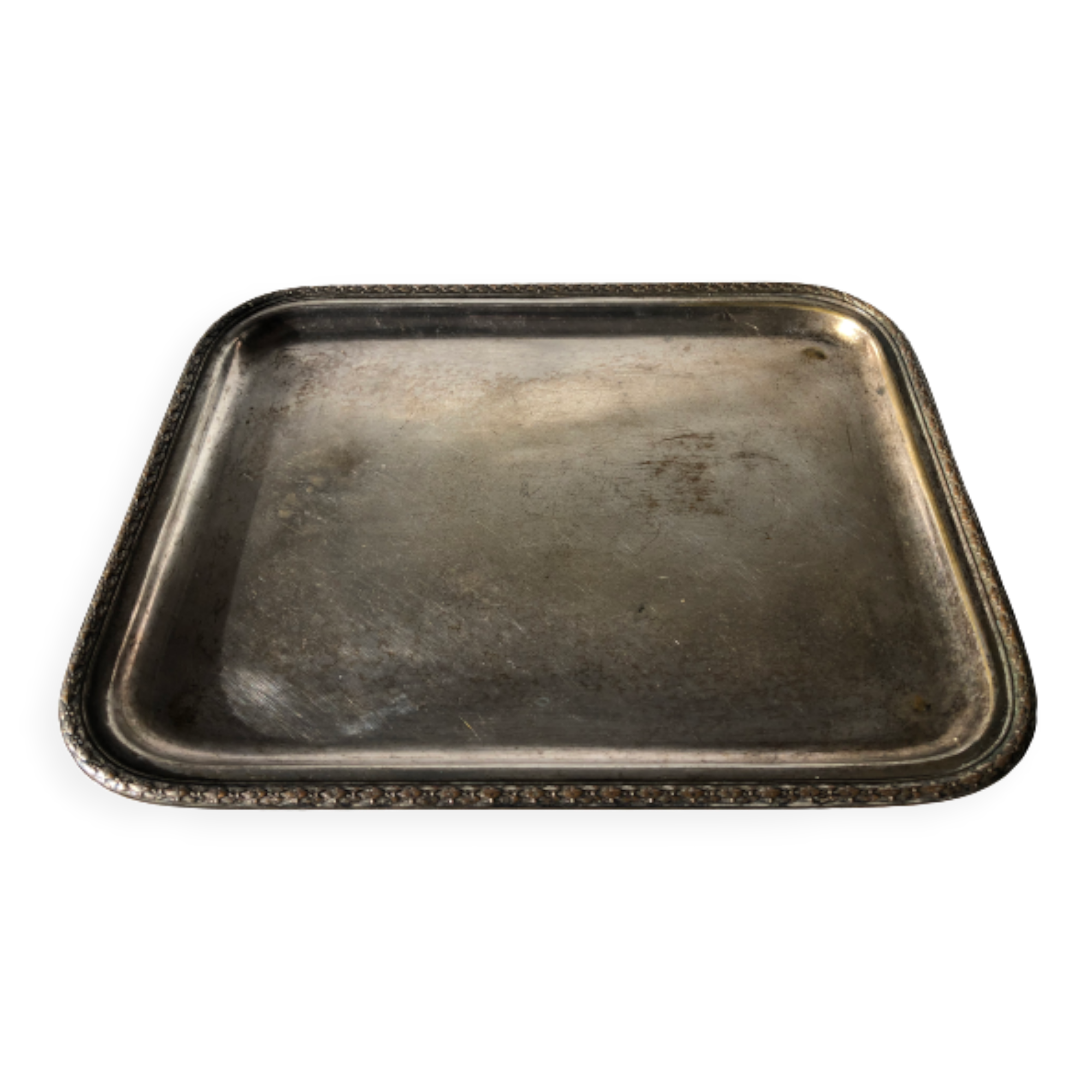 Silver tray