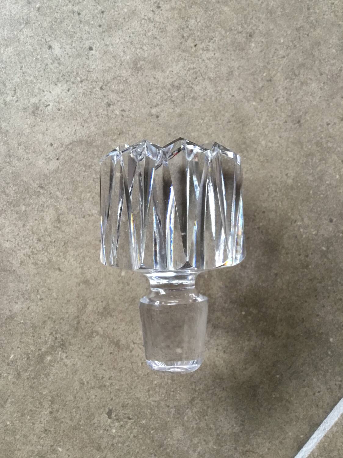 Lorraine crystal carafe