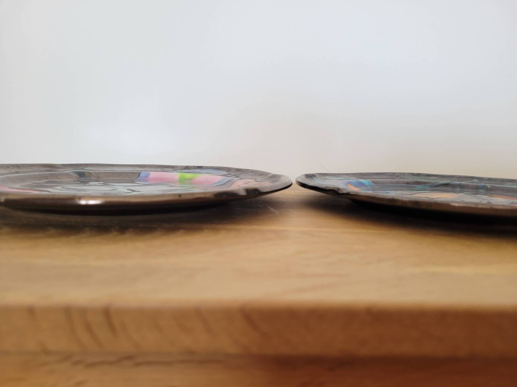 Pair of ceramic plates Ricard 0. Sprouk 60s