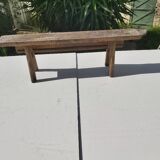 Former carved wood bench Orient/Asia
