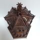 Liquor cellar bandstand wooden cut early XX °