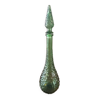 Small vintage bubble carafe