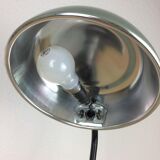 50s industrial style desk lamp, metal