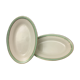 2 raviers stamped "faïencerie d'orchies nord" model "condé"