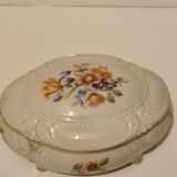 Porcelain box 1877 gdr floral décor