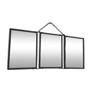 miroir vintage 1940 triptyque