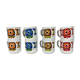 Lot de 8 mugs tasses mobil