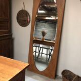 Old oak mirror