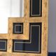 Large Vintage Giltwood Deknudt Mirror Meander Style 1970S