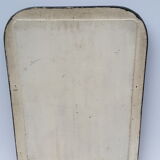 Miroir ancien d'époque Louis Philippe noir et or 60x80cm