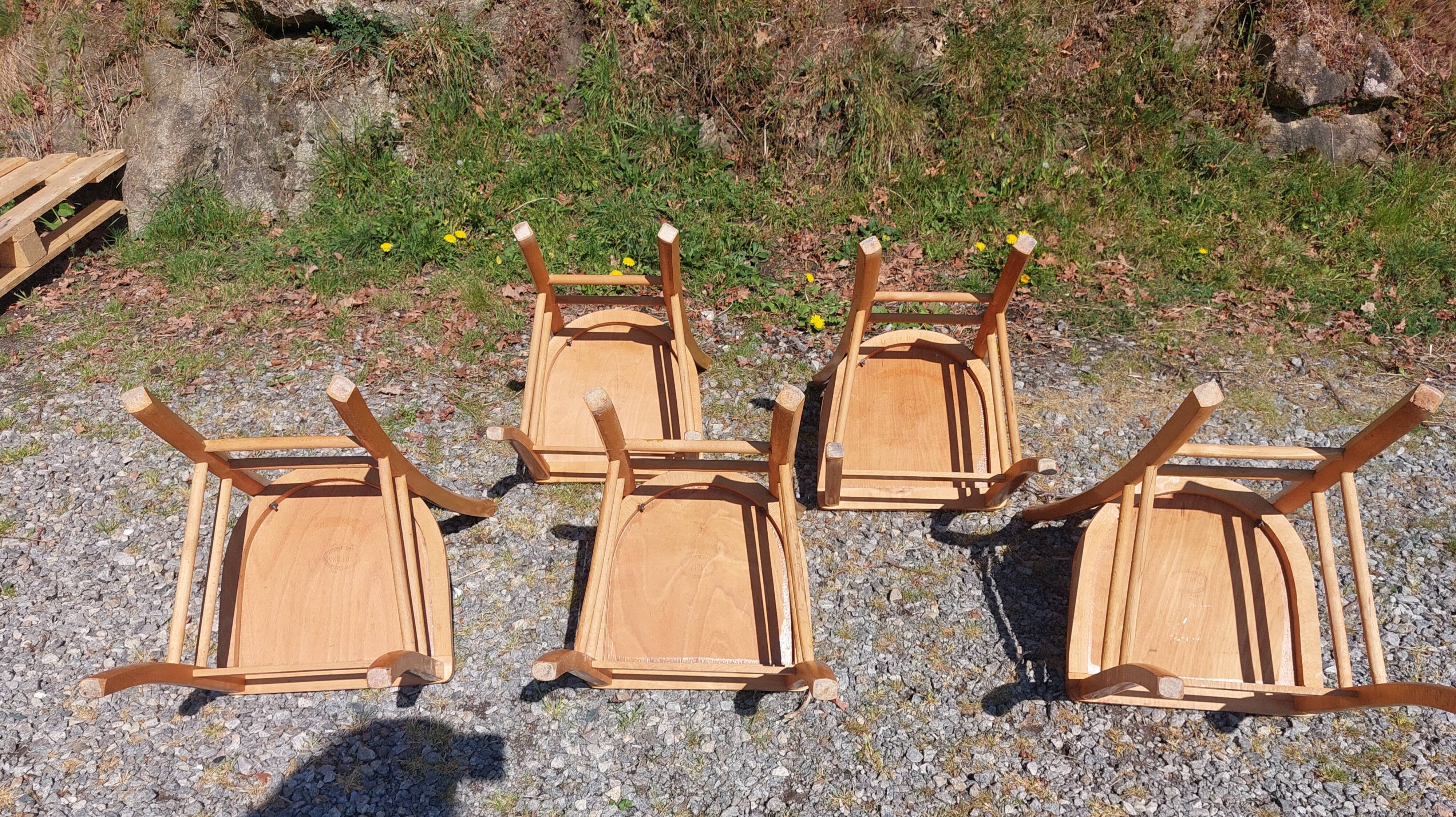 5 Luterma bistro chairs