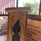 Old church pew