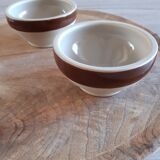 Set of 2 Digoin stoneware cups