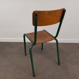 Bureau années 50 et sa chaise d'école