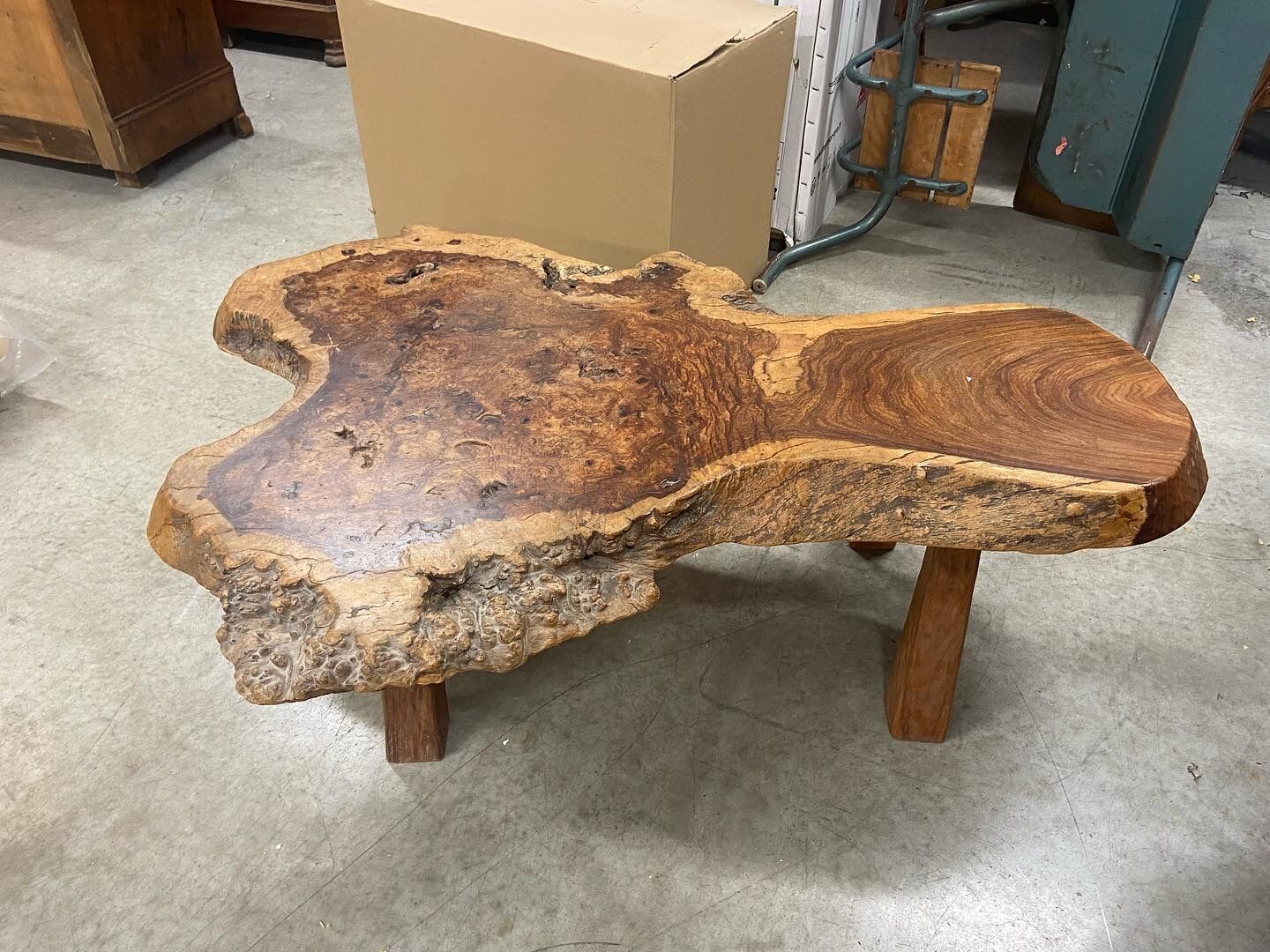 Brutalist table 50s